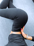 THERMO leggings "PERFECT BODY LM819" - BLACK PRE-ORDER